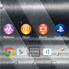 Theme Metal one for Xperia アイコン