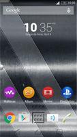 Theme Metal one for Xperia โปสเตอร์