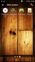 Theme Rustic Wood for Xperia Ekran Görüntüsü 2