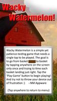 Wacky Watermelon capture d'écran 1