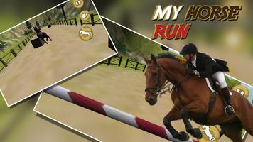 Jumping Horse Run: DerbyRacing capture d'écran 2
