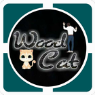 Wood Cat Prsy Zeichen