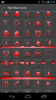 Red Glow Icons - Free imagem de tela 1