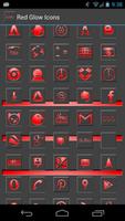 Red Glow Icons - Free screenshot 1