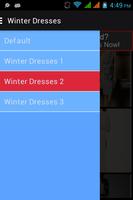 Latest Winter Dresses 2017 capture d'écran 1