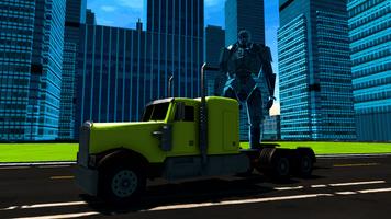 Truck Transformer Hero الملصق