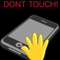 Dont Touch Phone Alarm Cartaz