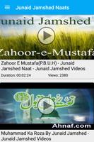Famous Junaid Jamshed Naats screenshot 1