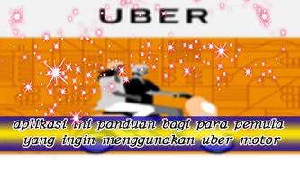 Poster Cara Memesan Uber Motor