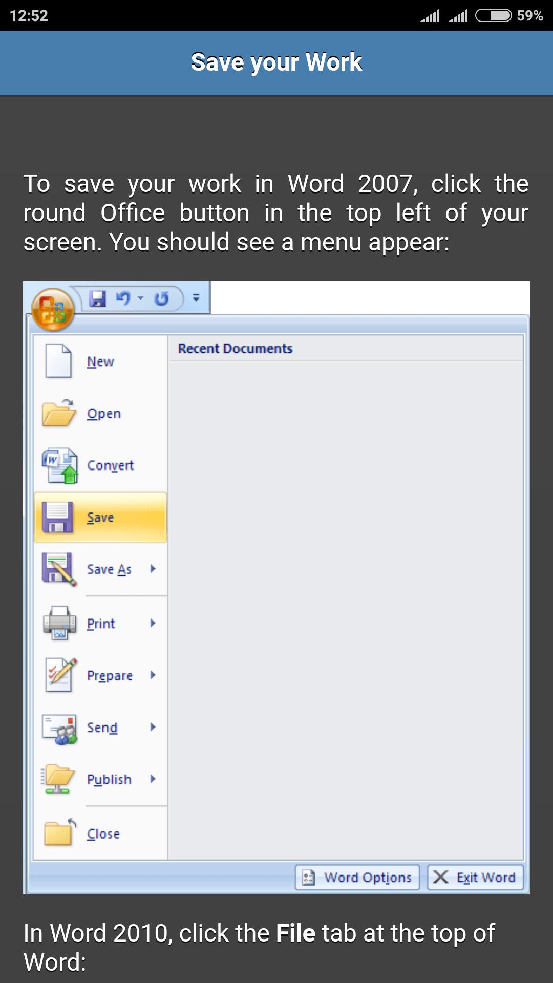 Offline MS Word for Android - APK Download