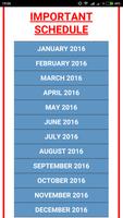 NDRF Important Schedule syot layar 2