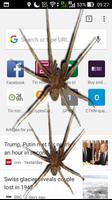 برنامه‌نما Spider On Screen Scary Joke - Hissing Joke عکس از صفحه
