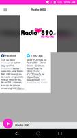 Radio 890 الملصق