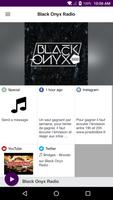 Black Onyx Radio Affiche