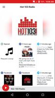 Hot 103 Radio poster