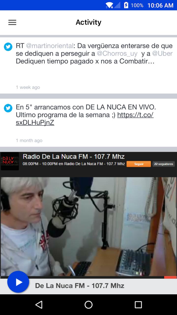 下载De La Nuca FM - 107.7 Mhz的安卓版本