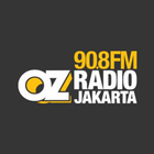 90.8 FM OZ Radio Jakarta ikon