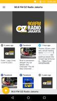 90.8 FM OZ Radio Jakarta Affiche