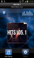 Hits105.1 الملصق