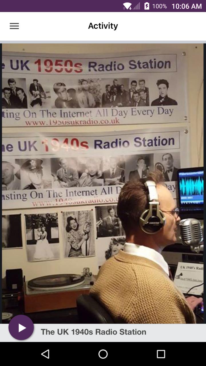 Descarga de APK de The UK 1940s Radio Station para Android