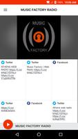 MUSIC FACTORY RADIO الملصق