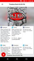 Timeless Rock KLOO FM 포스터