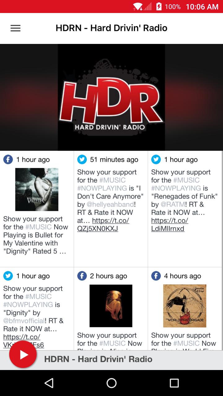 HDRN - Hard Drivin' Radio for Android - APK Download