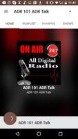 All Digital Radio App Affiche