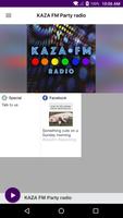 KAZA FM Party radio Affiche