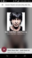 SHAH RUKH KHAN ONLINE RADIO poster