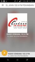 EL JOHN 102.6 FM PEKANBARU Affiche