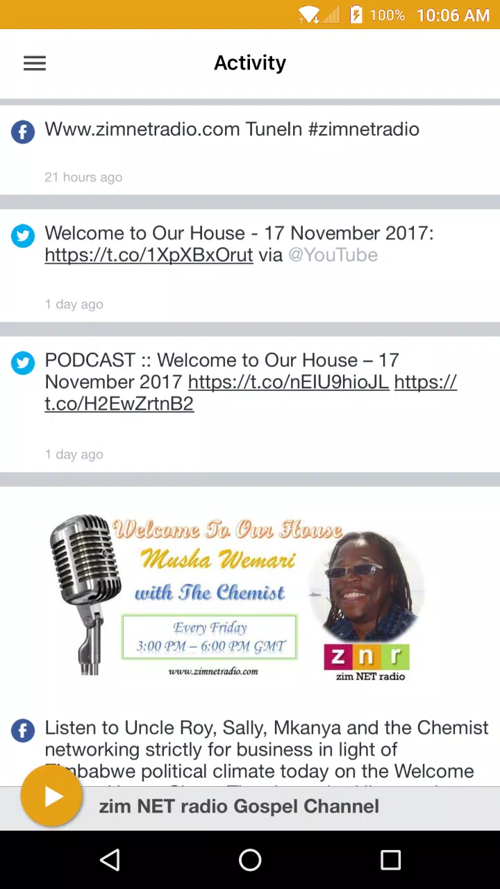 zim NET radio Gospel Channel APK for Android Download