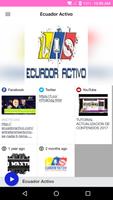 Ecuador Activo Poster