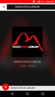 RADIO ESTILO LEBLON Plakat
