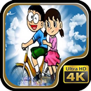 nobita and shizuka wallpaper APK