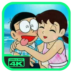 Nobita and Shizuka Wallpaper HD APK download