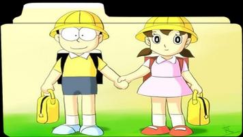 Nobita Shizuka Love Wallpapers poster