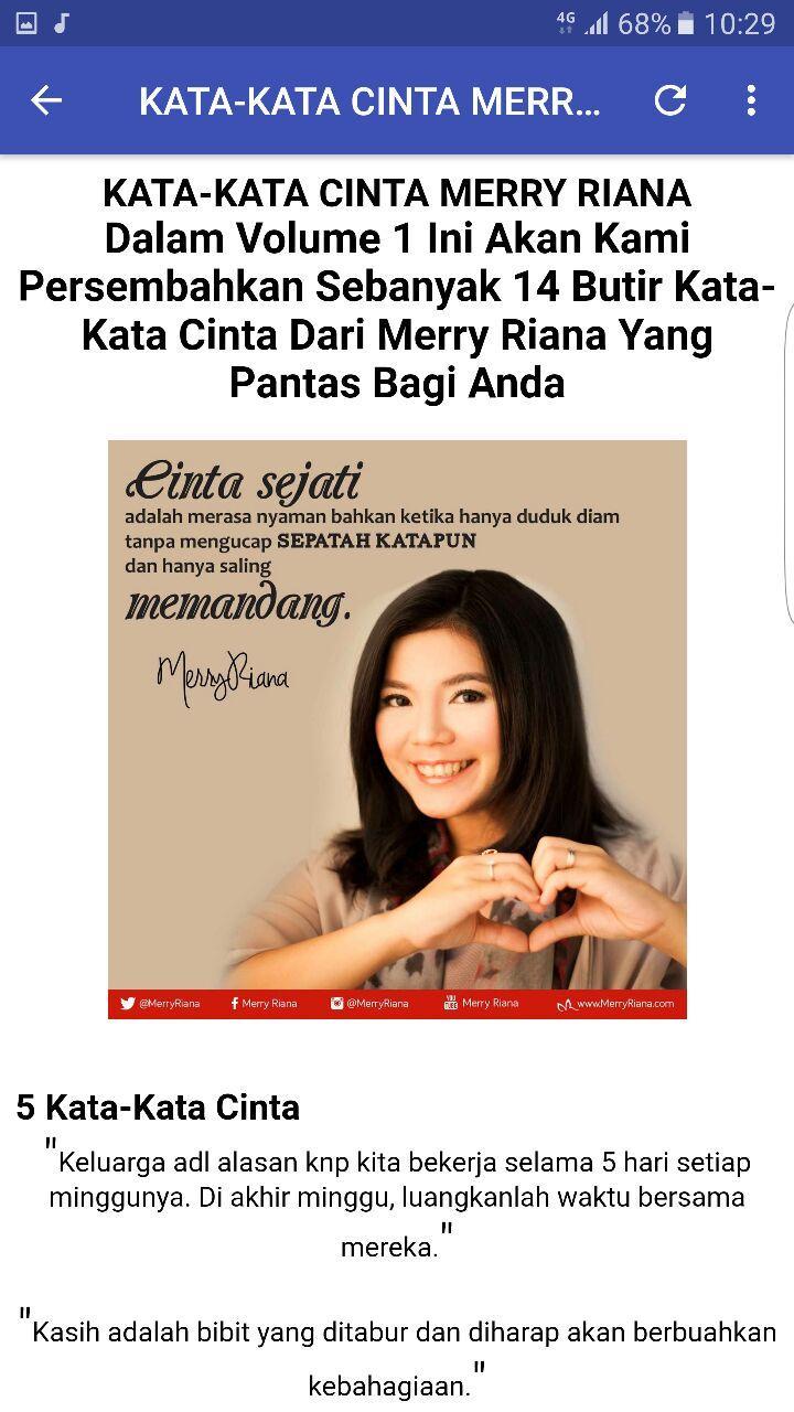 Kata Bijak Merry Riana For Android Apk Download