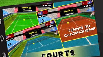 Tennis 3D Light screenshot 2