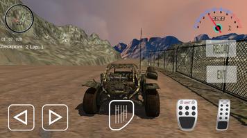 Buggy race desert اسکرین شاٹ 1