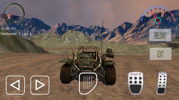 Buggy race desert اسکرین شاٹ 2