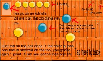 get the right ball poster