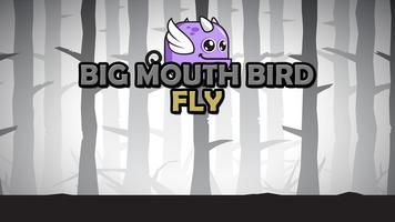 Big Mouth Bird Fly poster