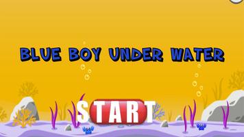 Blue Boy Underwater plakat