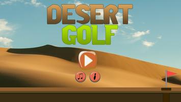 Desert Golf Plakat