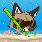 Swimming Raccoon simgesi