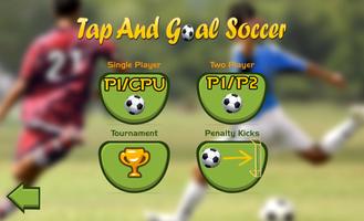 Tap And Goal Soccer poster