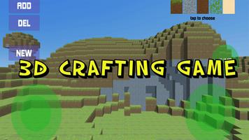 3D Crafting Game Poster