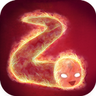 Fire Skin For Slither.io Prank Zeichen