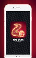 Poster Fire Skin For Slither.io Prank